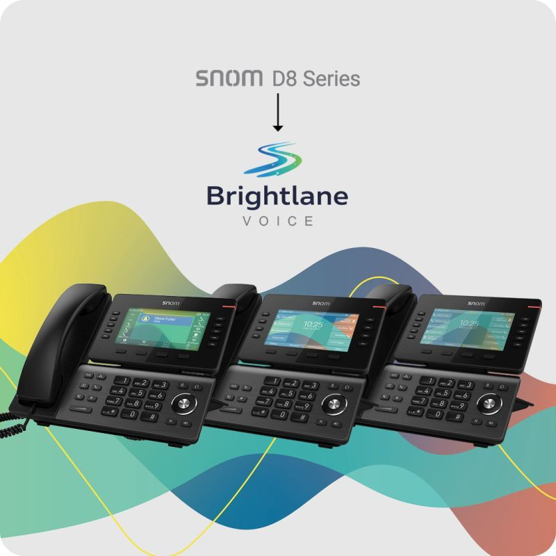 Snom D8 Series phones certified for Brightlane Voice